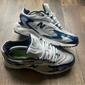 New Balance 275 Men's White and Navy Sneakers